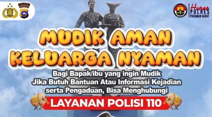 Berikut Himbauan Kapolres Pasbar, Agung Tribawanto Kepada Masyarakat Sebelum Lebaran