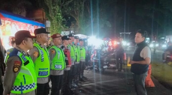 Pengamanan Malam Takbiran Di Pasbar Berjalan Lancar! Kapolres Pasbar, Agung Tribawanto Terjunkan 188 Orang Personilnya